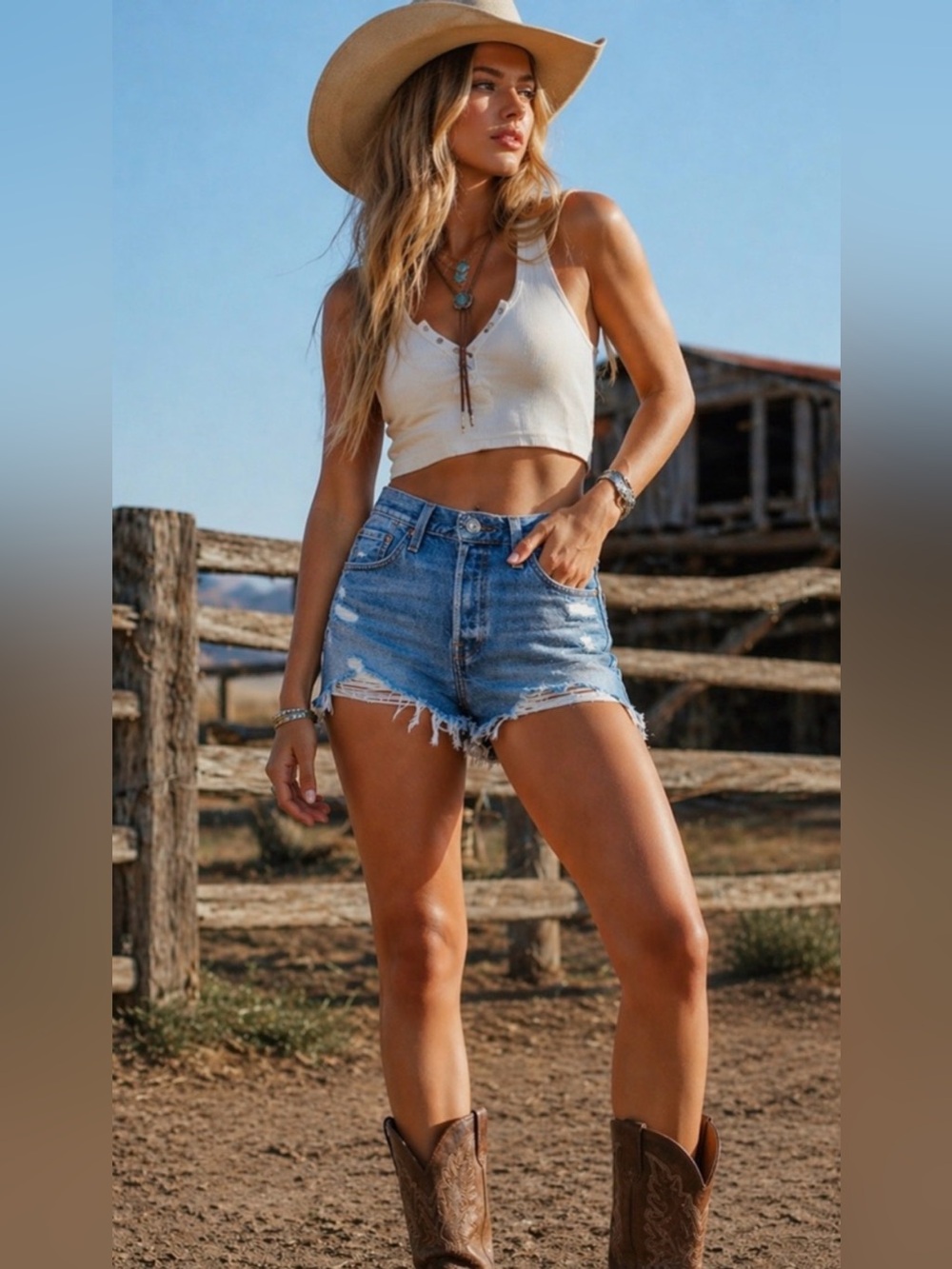 LEVI’S 501” Original High-Rise Cutoff Distressed Denim Shorts Lightwash Size:24